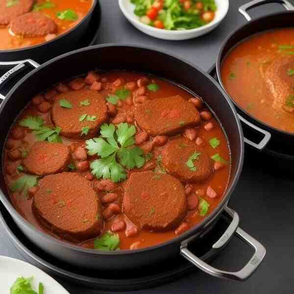 Мясо в горшочках Чанахи